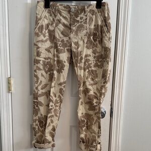 Women’s Brown & Tan  Camouflage Pants Size 2